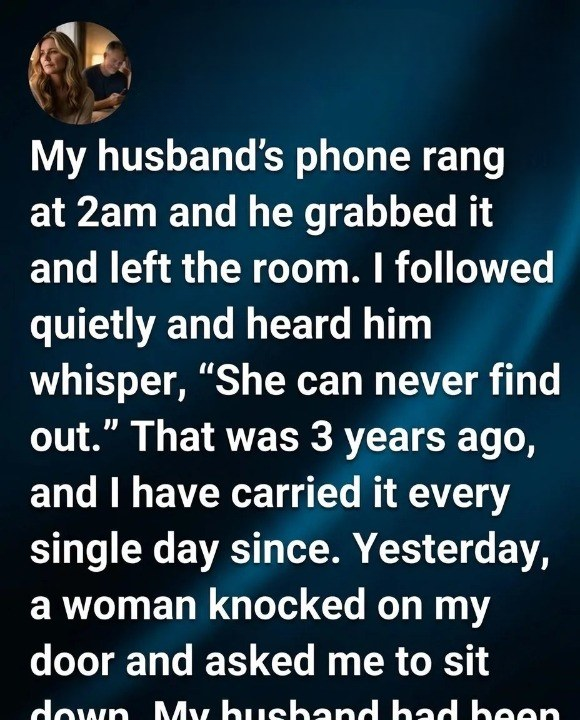 I suspected my husband was keeping a secret, and three years later I ...